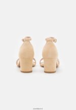 femmes sandales en cuir beige 006BT1366 Anna Field - Image 4