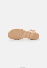 femmes sandales en cuir beige 006BT1385 Anna Field - Image 5