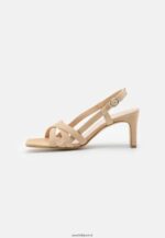 femmes sandales en cuir beige 006BT1446 Anna Field - Image 2