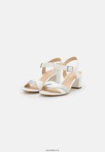 femmes sandales en cuir blanc 006BT1367 Anna Field - Image 3