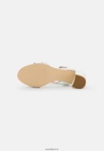 femmes sandales en cuir blanc 006BT1367 Anna Field - Image 5