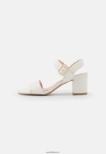 femmes sandales en cuir blanc 006BT1383 Anna Field - Image 2