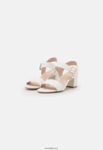 femmes sandales en cuir blanc 006BT1383 Anna Field - Image 3