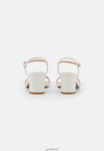 femmes sandales en cuir blanc 006BT1413 Anna Field - Image 4