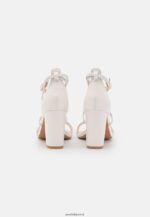 femmes sandales en cuir blanc 006BT1428 Anna Field - Image 4