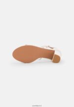 femmes sandales en cuir blanc 006BT1428 Anna Field - Image 5