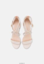 femmes sandales en cuir blanc 006BT1428 Anna Field - Image 6