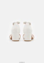 femmes sandales en cuir blanc 006BT1431 Anna Field - Image 4