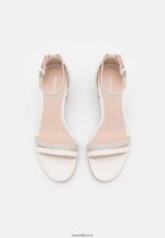 femmes sandales en cuir blanc 006BT1431 Anna Field - Image 6