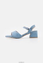 femmes sandales en cuir bleu clair 006BT1382 Anna Field - Image 2
