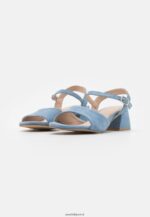 femmes sandales en cuir bleu clair 006BT1382 Anna Field - Image 3
