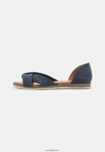 femmes sandales en cuir bleu foncé 006BT1340 Anna Field - Image 2