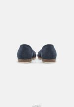 femmes sandales en cuir bleu foncé 006BT1340 Anna Field - Image 4