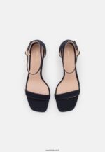 femmes sandales en cuir bleu foncé 006BT1395 Anna Field - Image 6