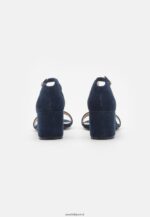 femmes sandales en cuir bleu foncé 006BT1415 Anna Field - Image 4