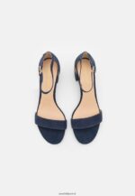 femmes sandales en cuir bleu foncé 006BT1415 Anna Field - Image 6