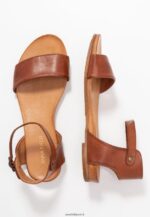 femmes sandales en cuir cognac 006BT1278 Anna Field - Image 4