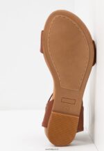 femmes sandales en cuir cognac 006BT1278 Anna Field - Image 7