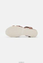 femmes sandales en cuir cognac 006BT1284 Anna Field - Image 5