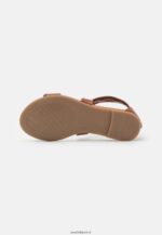 femmes sandales en cuir cognac 006BT1316 Anna Field - Image 5