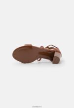 femmes sandales en cuir cognac 006BT1425 Anna Field - Image 5