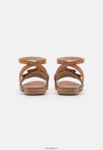 femmes sandales en cuir cognac 006BT1440 Anna Field - Image 3