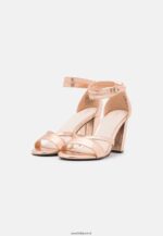 femmes sandales en cuir couleur or rose 006BT1392 Anna Field - Image 2
