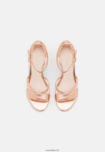 femmes sandales en cuir couleur or rose 006BT1392 Anna Field - Image 5
