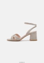 femmes sandales en cuir gris 006BT1393 Anna Field - Image 2
