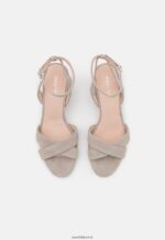 femmes sandales en cuir gris 006BT1393 Anna Field - Image 6