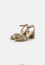 femmes sandales en cuir kaki 006BT1330 Anna Field - Image 3