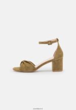 femmes sandales en cuir kaki 006BT1332 Anna Field - Image 2
