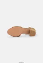 femmes sandales en cuir kaki 006BT1332 Anna Field - Image 5