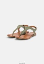 femmes sandales en cuir kaki 006BT1399 Anna Field - Image 3