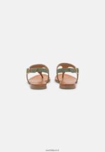 femmes sandales en cuir kaki 006BT1399 Anna Field - Image 4