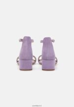 femmes sandales en cuir lilas 006BT1421 Anna Field - Image 3