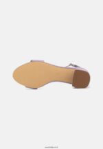 femmes sandales en cuir lilas 006BT1421 Anna Field - Image 4