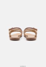 femmes sandales en cuir marron 006BT1401 Anna Field - Image 4