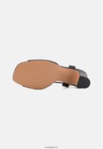 femmes sandales en cuir noir 006BT1369 Anna Field - Image 5