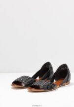 femmes sandales en cuir noir 006BT1420 Anna Field - Image 5