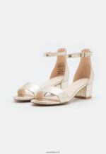 femmes sandales en cuir or 006BT1301 Anna Field - Image 3