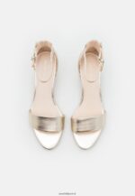 femmes sandales en cuir or 006BT1301 Anna Field - Image 6