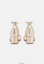 femmes sandales en cuir or 006BT1318 Anna Field - Image 4