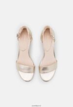 femmes sandales en cuir or 006BT1318 Anna Field - Image 6