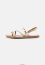 femmes sandales en cuir or 006BT1337 Anna Field - Image 2