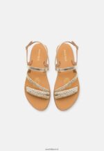 femmes sandales en cuir or 006BT1337 Anna Field - Image 6