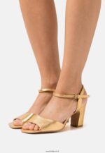 femmes sandales en cuir or 006BT1423 Anna Field