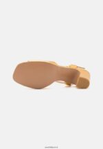 femmes sandales en cuir or 006BT1423 Anna Field - Image 5