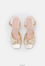 femmes sandales en cuir or 006BT1447 Anna Field - Image 6