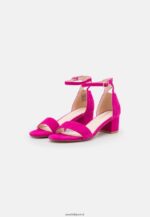 femmes sandales en cuir rose 006BT1283 Anna Field - Image 3